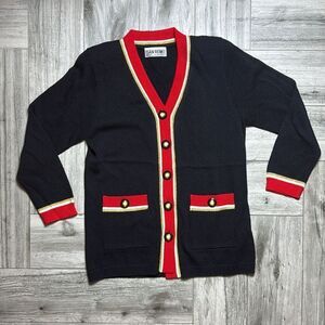 San Remo Petites by Laura Knits Vintage 80’s Cardigan Sweater Small